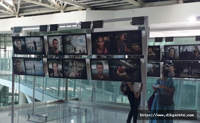 “100Yüz100Ülke“ sergisi Adnan Menderes Havalimanı'nda