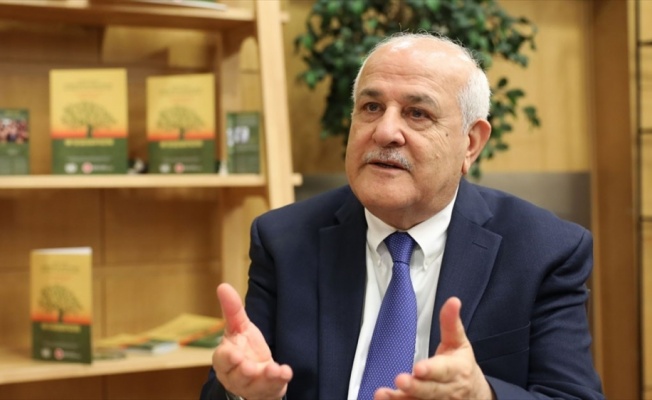 Filistin'in BM Daimi Temsilcisi Riyad Mansur AA'ya konuştu