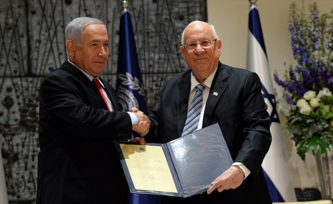 İsrail Cumhurbaşkanı Rivlin hükümeti kurma görevini Netanyahu'ya verdi