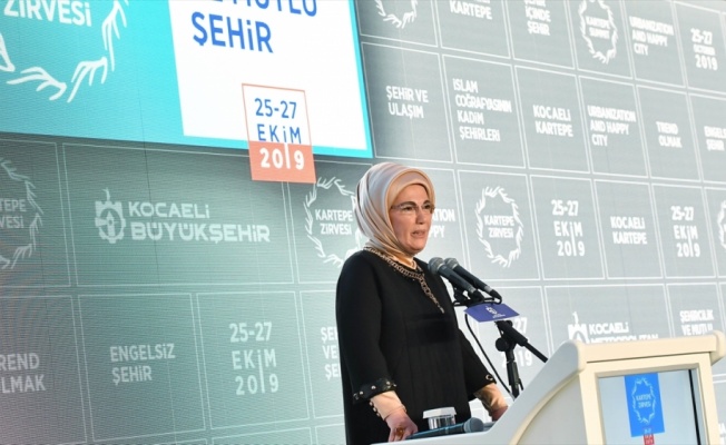 Emine Erdoğan: Akıllı, mutlu ve k&uuml;lt&uuml;rl&uuml; şehirler inşa edilmeli