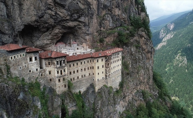 Sümela Manastırı'nı 4 ayda 220 bin kişi ziyaret etti