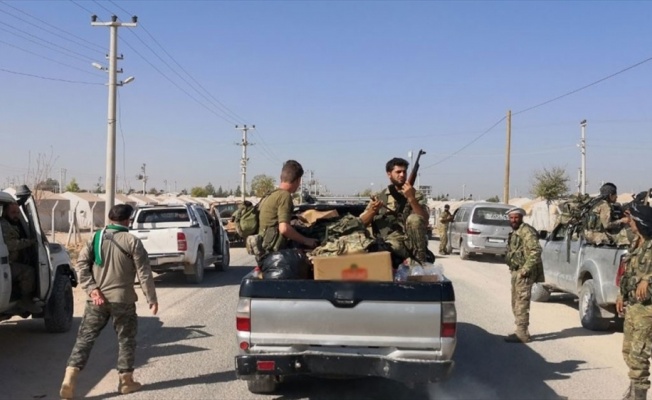 Tel Abyad'ın batısındaki El Yabse ve Tel Fander köyleri terörden arındırıldı