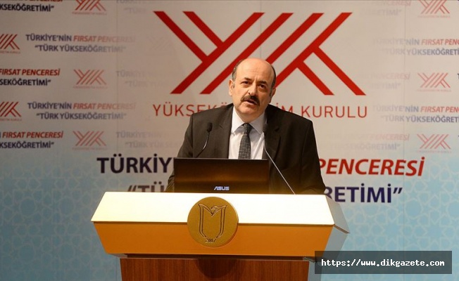 YÖK Başkanı Saraç: Özel yetenek sınavı kalkmadı, 114 programda devam ediyor