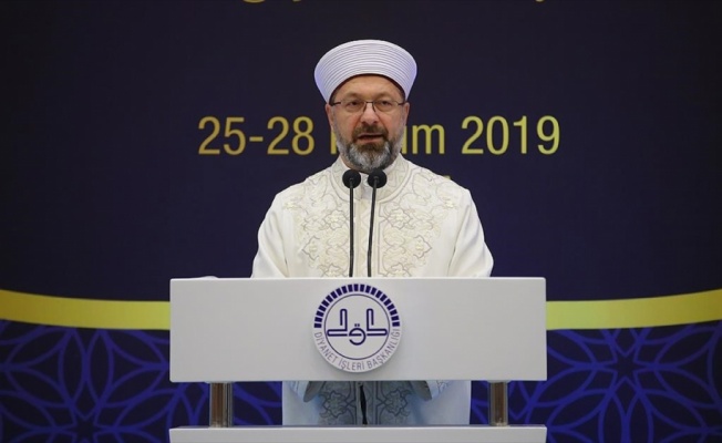 Diyanet İşleri Başkanı Erbaş: Dini sosyal teşekküller şeffaf bir yapıya kavuşturulmalı