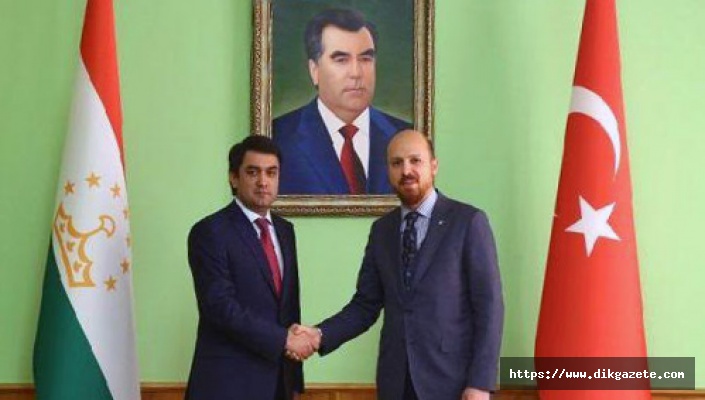 Dünya Etnospor Başkanı Bilal Erdoğan, Tacikistan’da Duşanbe Belediye Başkanı ile görüştü