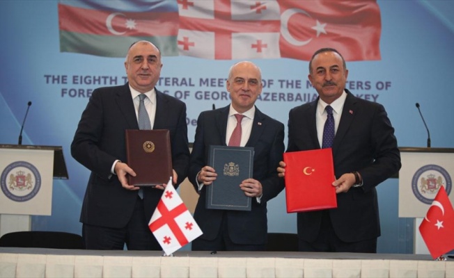 Dışişleri Bakanı Çavuşoğlu: Gürcistan ve Azerbaycan ile mükemmel ilişkilerimiz var