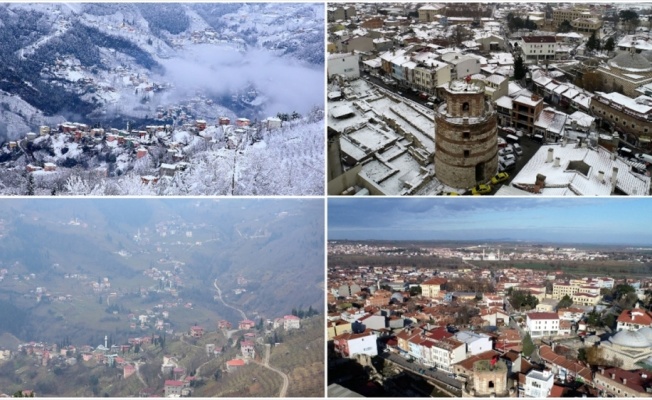 Geçen yıl beyaza bürünen bazı yerler şimdi çok farklı