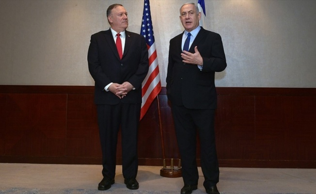 Pompeo ve Netanyahu 'İran'ın bölgedeki zararlı etkisi'ni görüştü