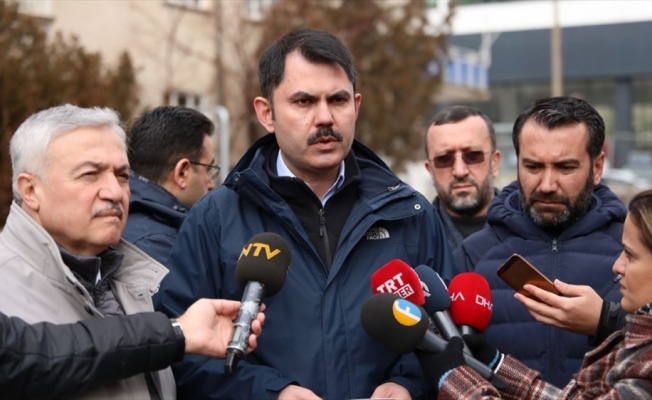 Çevre ve Şehircilik Bakanı Kurum: Elazığ'ın röntgenini çekiyoruz