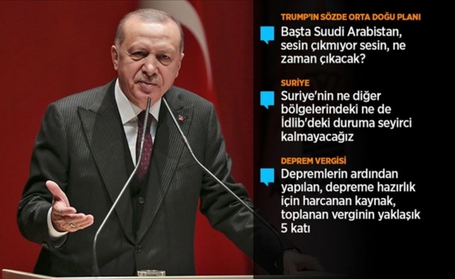 Cumhurbaşkanı Erdoğan: Barış çınarı Kudüs yıkılırsa bunun altında tüm dünya kalır