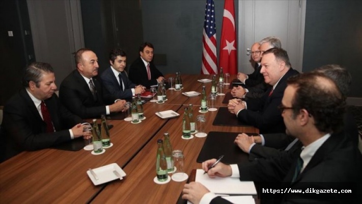 Dışişleri Bakanı Çavuşoğlu ABD'li mevkidaşı Pompeo ile bir araya geldi