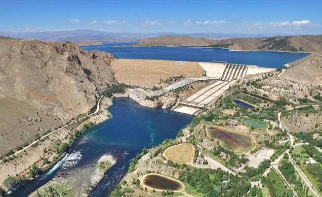 Keban&#039;da 2019&#039;da 9 yılın en yüksek enerji üretimi gerçekleştirildi