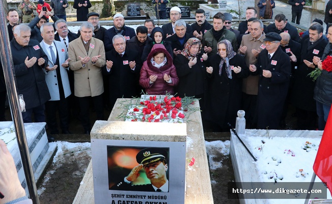 Şehit Emniyet Müdürü Gaffar Okkan anıldı