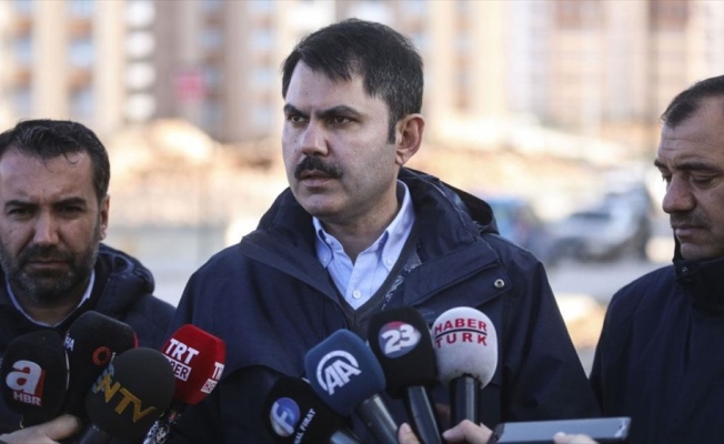 Bakan Kurum: Elazığ merkezli depremde acil yıkılacak ağır hasarlı bina sayısı 3 bin 200