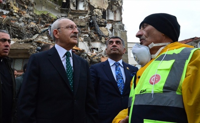 CHP Genel Başkanı Kılıçdaroğlu Elazığ merkezli depremi değerlendirdi