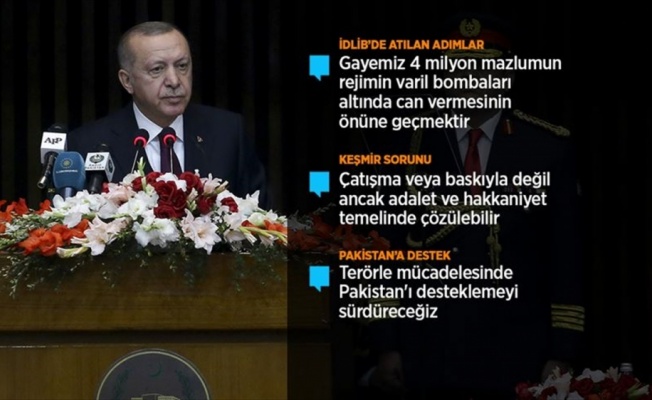Cumhurbaşkanı Erdoğan: 'Yüzyılın barış planı' diye yutturulan plan bir işgal projesidir