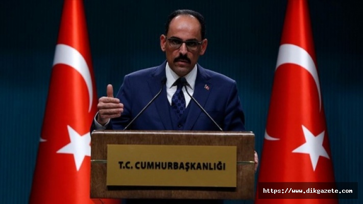 Cumhurbaşkanlığı Sözcüsü Kalın, ABD Ulusal Güvenlik Danışmanı ile görüştü