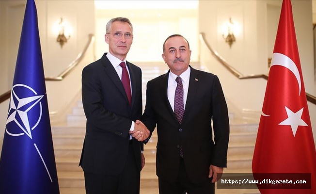 Dışişleri Bakanı Çavuşoğlu, NATO Genel Sekreteri Stoltenberg görüştü