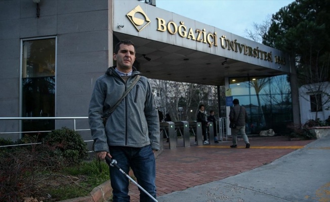 Görme engelli akademisyen YDS ve ALES&#039;te fırsat eşitliği istiyor