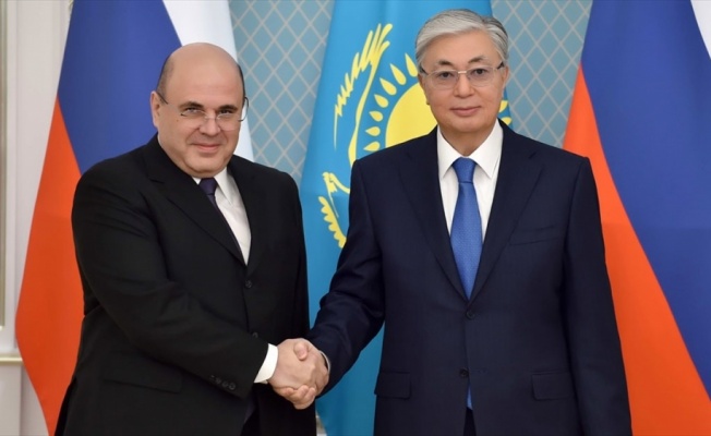 Kazakistan Cumhurbaşkanı Tokayev, Rusya Başbakanı Mişustin ile g&ouml;r&uuml;şt&uuml;