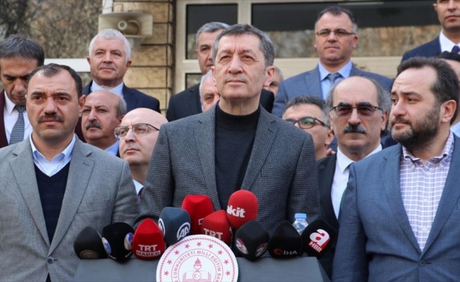 Milli Eğitim Bakanı Selçuk: Yarın Elazığ'da okul zili çalacak