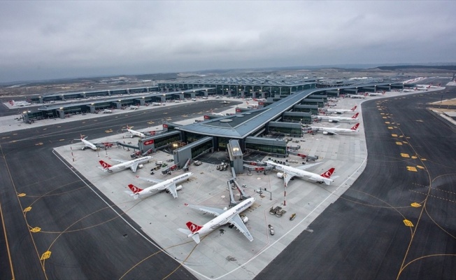 Ocak ayında 8 milyonu aşkın yolcu İstanbul'daki havalimanlarından uçtu