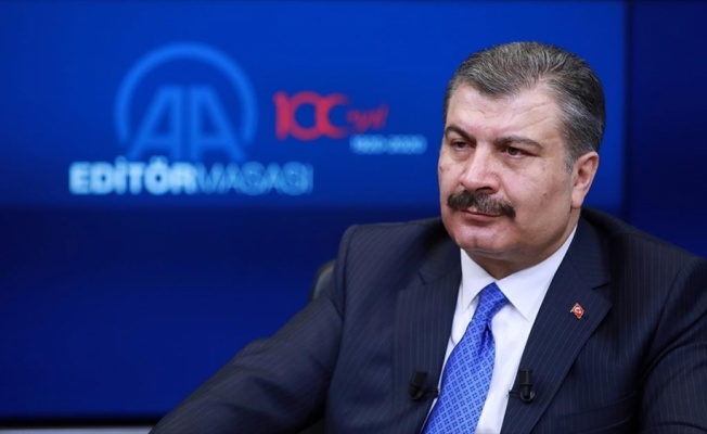 Sağlık Bakanı Koca AA Editör Masası'na konuk olacak
