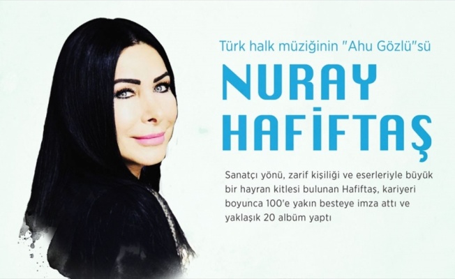 Türk halk müziğinin 'Ahu Gözlü'sü: Nuray Hafiftaş