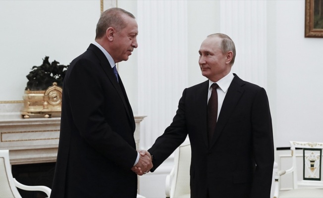 Cumhurbaşkanı Erdoğan ile Rusya Devlet Başkanı Putin telefonda görüştü