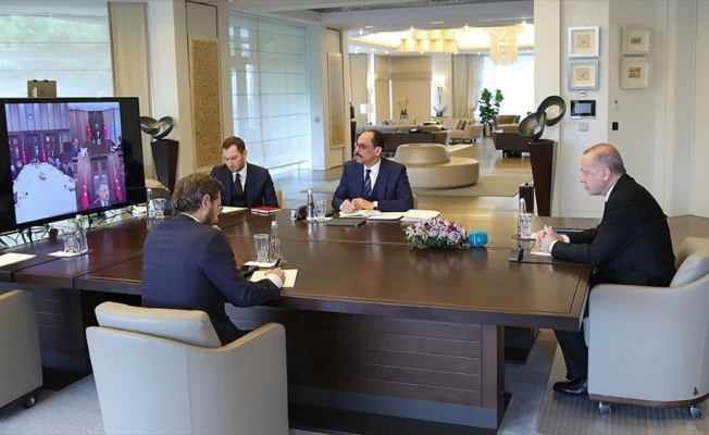 Cumhurbaşkanı Erdoğan Yeni Yargı Reformu ve İnfaz Yasası İstişare Toplantısı gerçekleştirdi