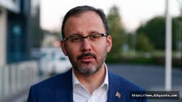 Gençlik ve Spor Bakanı Kasapoğlu federasyon başkanları ile görüşecek