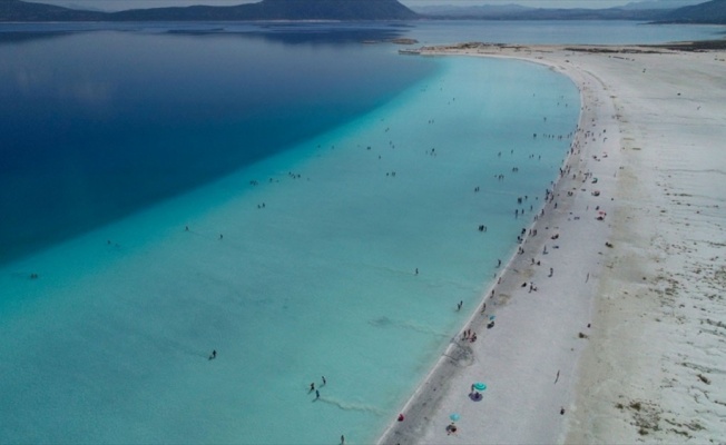 Salda Gölü'nün doğal yapısını korumak için sıkı koruma tedbirleri alındı