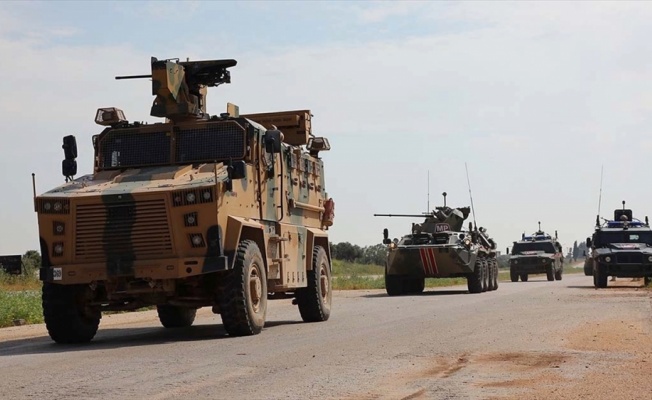 İdlib&rsquo;deki M4 kara yolunda 7&rsquo;nci T&uuml;rk-Rus birleşik kara devriyesi icra edildi
