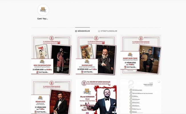 Sanatçıların canlı performansları &#039;Sanat Cepte&#039; ile izlenebilecek