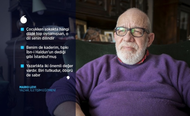 Yazar Mario Levi: Benim en derin vatanım Türkçedir