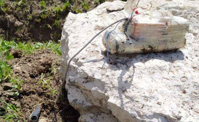 Jandarmanın dikkati ter&ouml;r &ouml;rg&uuml;t&uuml; PKK'nın hain tuzağını bozdu