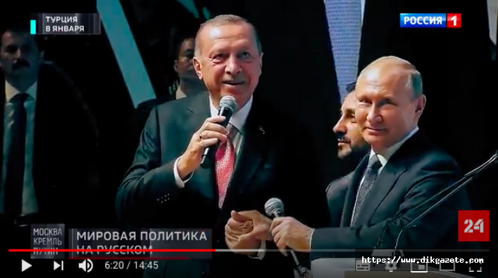 Rus devlet televizyonu: Erdoğan, Rusça kelimeleri anında öğrenebilme yeteneğine sahip
