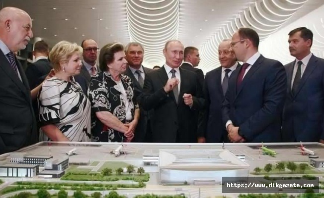 Rus devlet televizyonu, Türk Esta firmasının inşa ettiği havalimanını örnek gösterdi