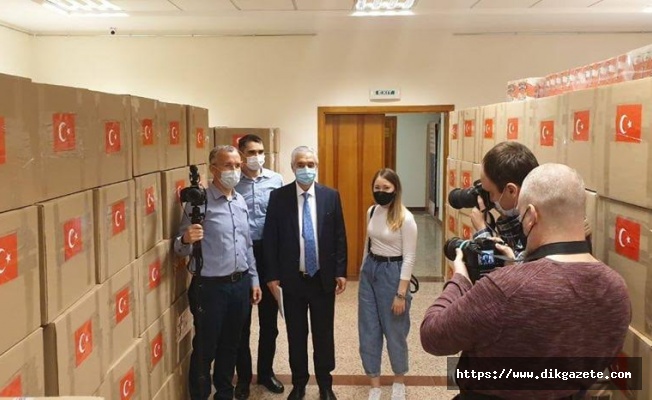 Rusya&#039;da Türk iş dünyası, hastanelere 6 milyon rublelik yardımda bulundu