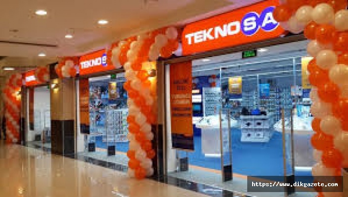Teknosa&#039;dan ilk çeyrekte 1 milyar 48 milyon TL ciro