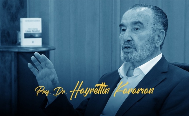 Prof. Karaman: Türk milletinin Peygamber Efendimize olan aşkı, sevdası ve Kur&#039;an-ı Kerim&#039;e olan hürmeti bir başkadır