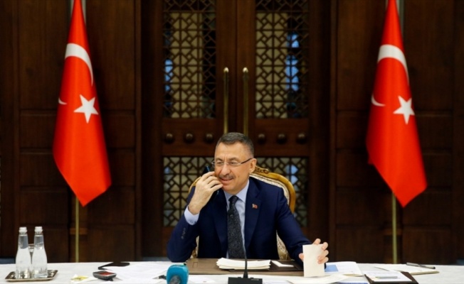 Cumhurbaşkanı Yardımcısı Oktay, &Ouml;zbekistan Başbakan Yardımcısı Umurzakov'la telefonda g&ouml;r&uuml;şt&uuml;