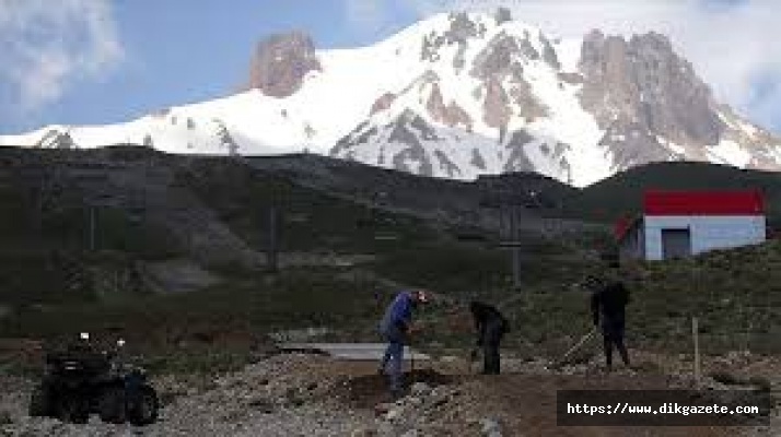 Erciyes bisiklet sporlarının da merkezi haline geldi