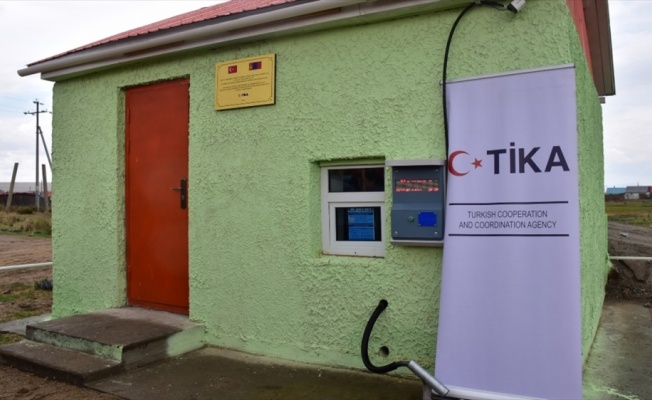 TİKA'dan Moğolistan'a içme suyu deposu yardımı