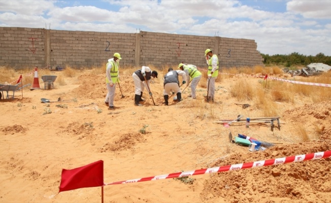Libya'nın Terhune şehrinde bulunan toplu mezarlara ilişkin sanık listesi oluşturuldu