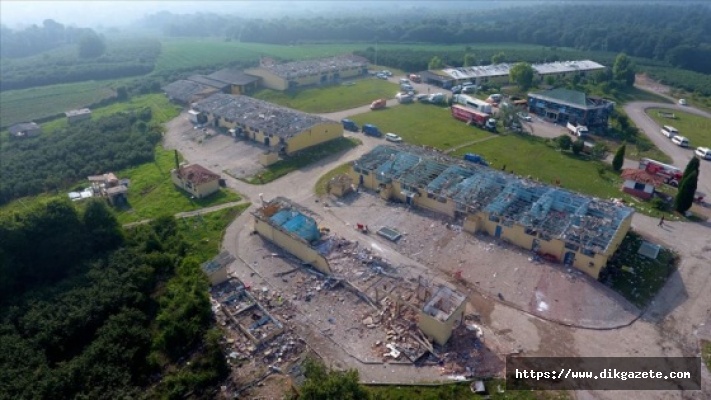 Sakarya'da havai fişek fabrikasındaki patlamaya ilişkin 4 tutuklama