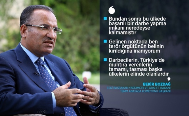 TBMM Anayasa Komisyonu Başkanı Bozdağ: Tayyip Bey FETÖ'nün Türkiye'yi işgaline engel oldu