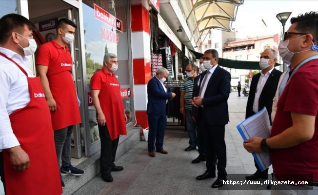 Bursa ve &ccedil;evre illerde Kovid-19 tedbirleri kapsamında denetim yapıldı