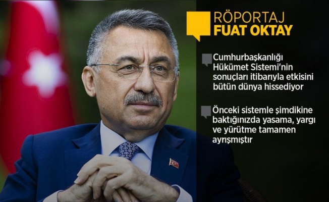 Cumhurbaşkanı Yardımcısı Oktay: Cumhurbaşkanlığı Sistemi'nin faydasını Kovid-19'la mücadelede gördük