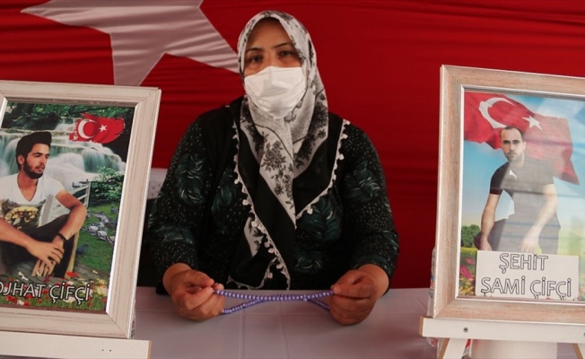 Diyarbakır annelerinden Çiftçi: Oğlum, senin yerin orası değil. Kardeşin, PKK tarafından öldürüldü